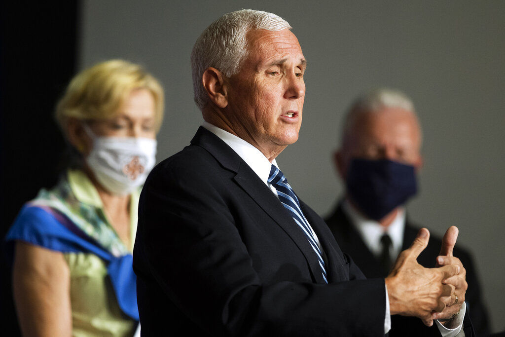 APTOPIX Virus Outbreak Pence